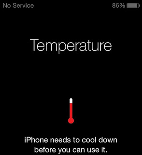 Iphone temperature