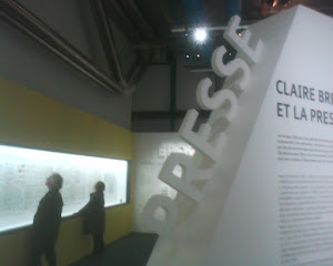 CLAIRE  BRETECHER   IN  BEAUBOURG