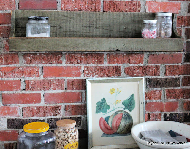 Primitive Dry Sink Made from Pallets