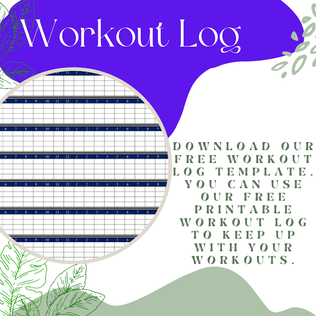 Blank Workout Logs Printable