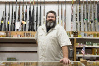 "Gun sales on the increase" says Brant Williams, president of Frontier Firearms in Kingston, TN