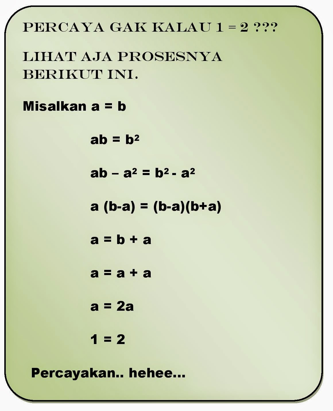 Gambar Matematika Lucu Dan Menarik Karyaku 2018