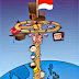 To Celebrate Indpendence Day of Republik Indonesia, Society of Batu City Going Up to the Top of  Areca Tree  