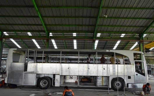 Proses Pembuatan Bus  Tingkat MAN  R37 Di Karoseri Nusantara 