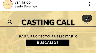 SANTO DOMINGO: Se buscan HOMBRES y MUJERES para PUBLICIDAD / COMERCIAL