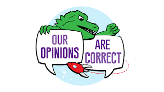 Logo for Our Opinions are Correct