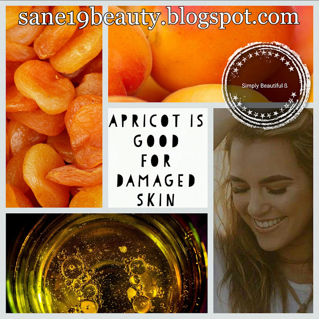 Apricot is good for damaged skin.