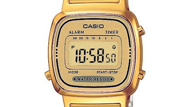 Revisamos el Reloj Casio Dorado de Mujer LA670WEGA-9EF