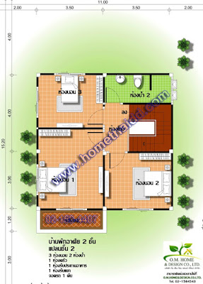 แบบบ้านสองชั้นราคาไม่เกิน 3.5ล้าน 