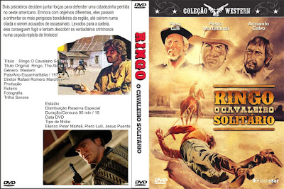 Filme Ringo - O Cavaleiro Solitário (Ringo The Lone Rider) DVD Capa