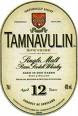 tamnavulin 12 years old label