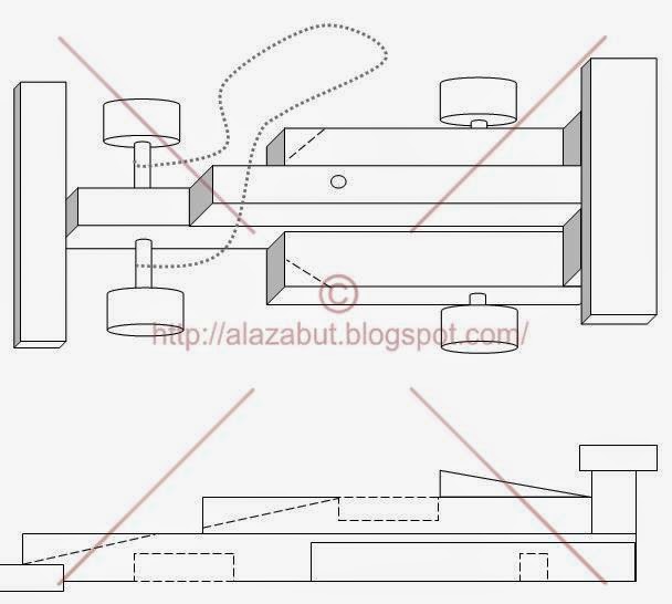 Mobil Balap Formula 1 Mainan dari  Kayu  Ala Zabut