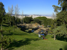 Montjuïc Park in Barcelona