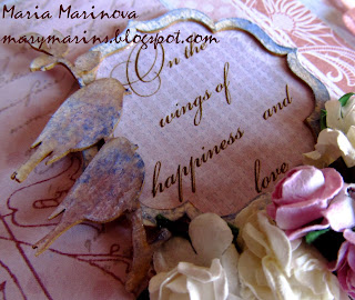 On the wings of happiness and love wedding set - maria marinova