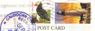 Stamps: 2013 - Tufted Puffin & Portland Head Light