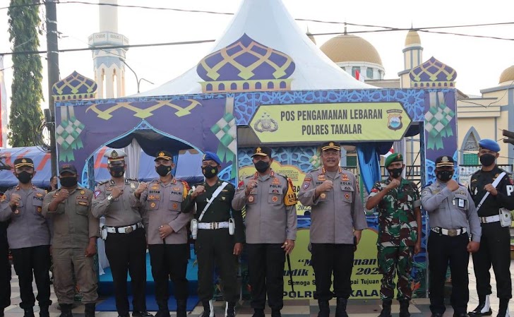 Kapolres Takalar, Dampingi Kapolda Sulsel Di PAM Ops Ketupat 1443-H/ Tahun 2022-M 