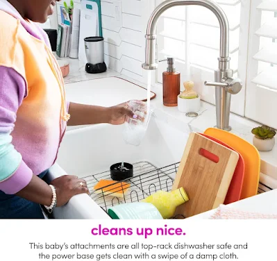 Easy to Use, Even Easier to Clean