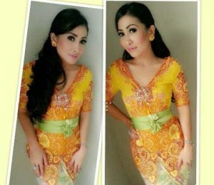 Kebaya Lengan Pendek Untuk Acara Kondangan