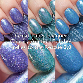 Great Lakes Lacquer Indies to the Rescue 2.0 Charity Auction for Moni's Mani