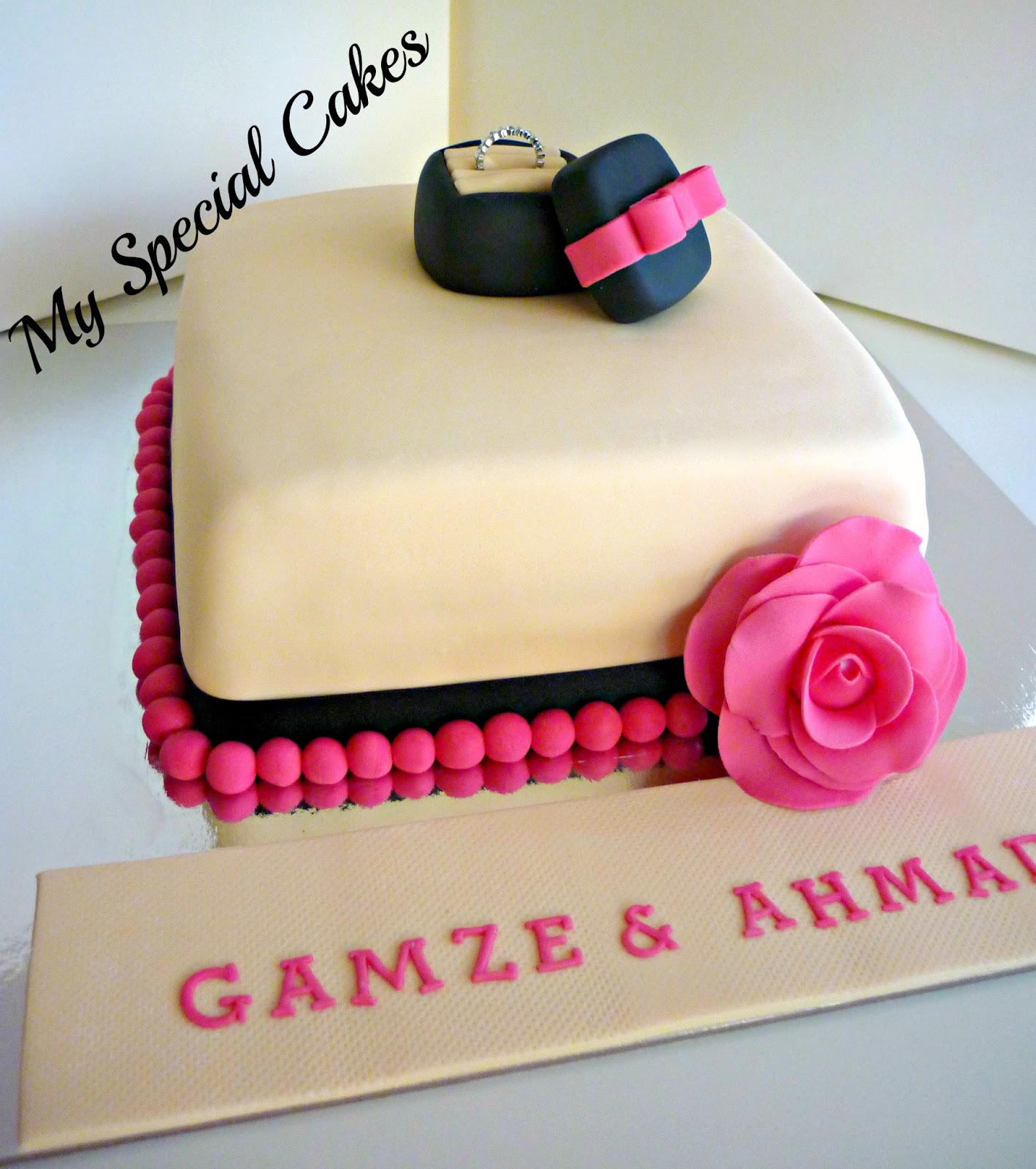 My Special Cakes: Engagement Cake