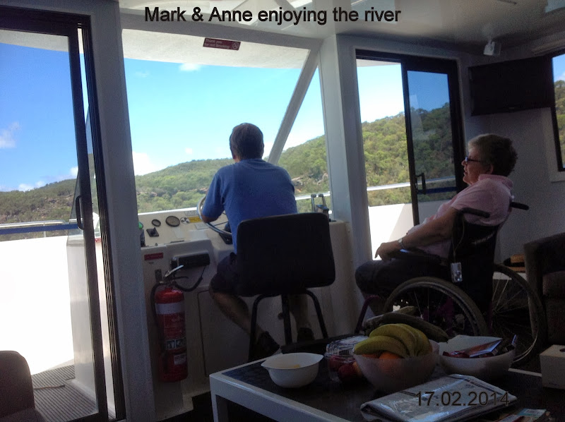 Hawkesbury River Houseboat experience - February 2014 title=