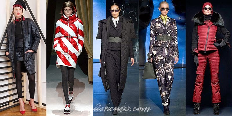 Fall Winter 2014 - 2015 Women's Duvet Coats Fashion Trends