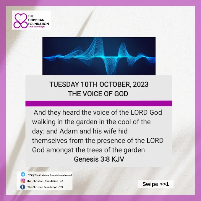THE VOICE OF GOD | LOVE, LIGHT AND LIFE 