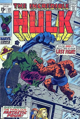 Incredible Hulk #122, the Fantastic Four