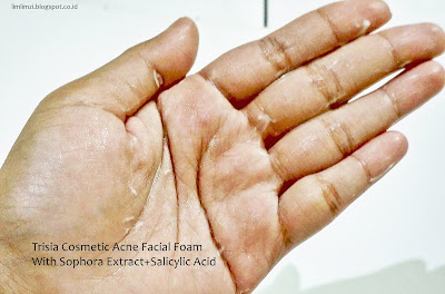 Trisia Cosmetic Acne Facial Foam  With Sophora Extract+Salicylic Acid