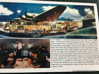 China Clipper display at Palm Springs Air Museum in Palm Springs, California