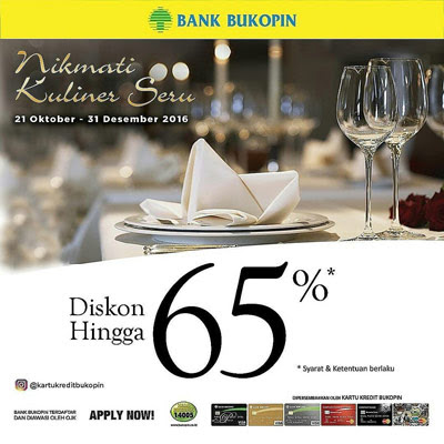 Nikmati Kuliner Seru Diskon Hingga 65% Bank Bukopin – Makassar