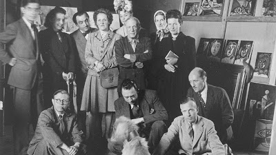 Picasso met Simone de Beauvoir, Sartre en Camus