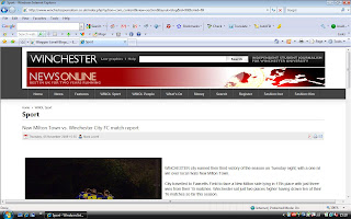 Winchester News Online Sport