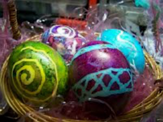 image: Wild Misted Easter Eggs by Terri Sproul