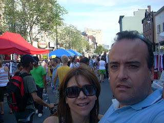 La calle St.Laurent se transforma en peatonal