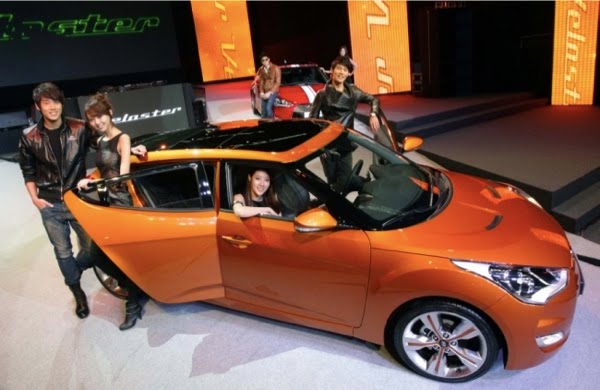 Hyundai launches new Veloster sports coupe in South Korea