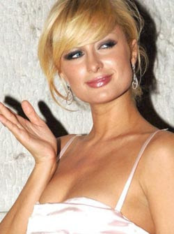 Socialite heiress Paris Hilton