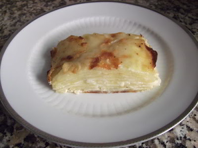 Potato and cheese cake