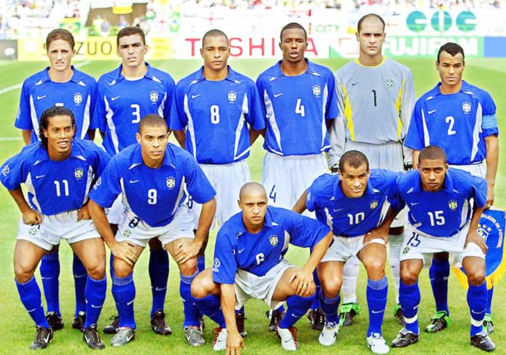 O Brasil nas Copas do Mundo: 2002 - com Big Phil não existe amarelão