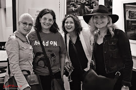 Roni Ben Ari, Anita Schwartz, Dina Goldstein, Jennifer Greenburg at Lyons Gallery Photo by Kent Johnson for Street Fashion Sydney.