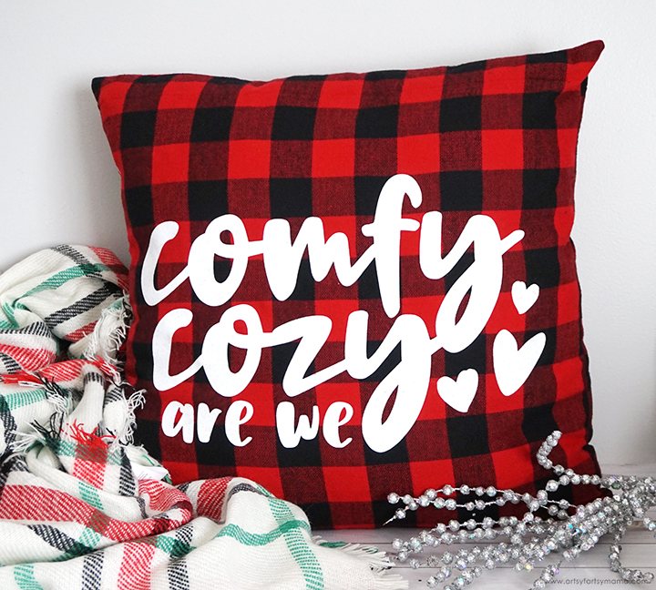 Comfy Cozy Pillow with Free Cut File