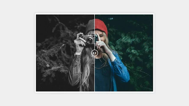 Потрясающий слайдер До и После для сравнения изображений | Awesome Image Comparison Slider