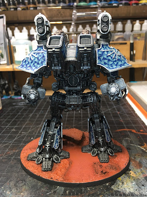 Legio Tempestus Warlord Titan WIP for Adeptus Titanicus