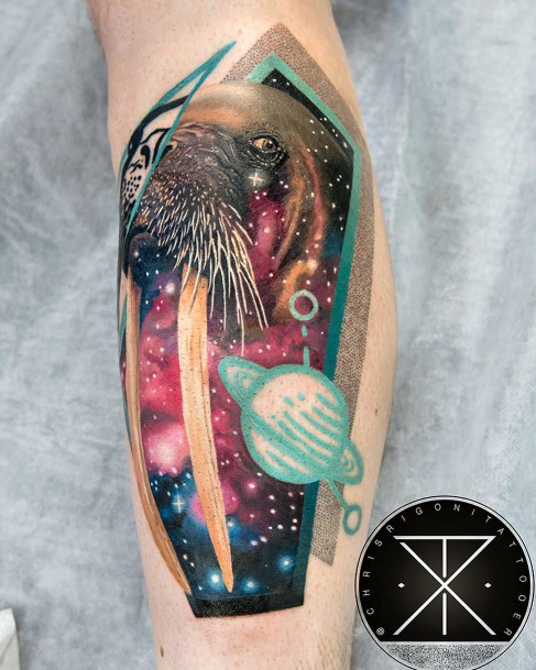 70 Inspirações Incríveis de Tatuagens de Morsa