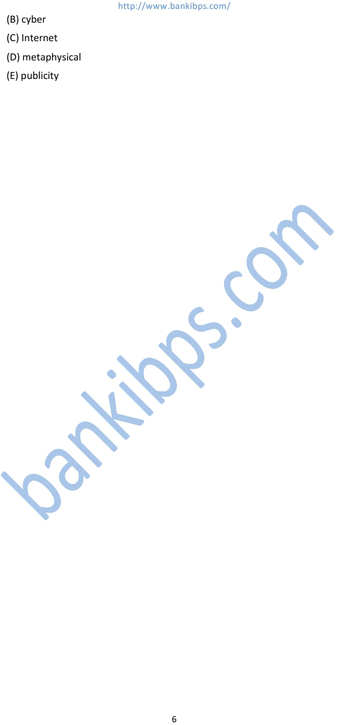 bank exam computer question papers