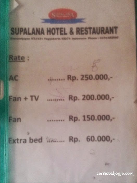 Supalana Hotel  Murah Malioboro Hotel  Murah Di Malioboro