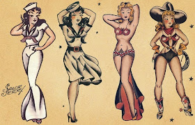 Sailor Jerry Girl Pin Ups