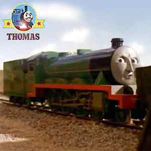 Thomas and friend Henry the tank engine caused a big train accident crashing the troublesome trucks