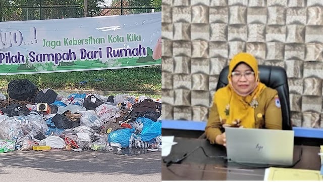 Sampah Menumpuk Dekat Rumah Dinas Walikota Payakumbuh