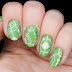 Crop Circle Inspired Nail Art